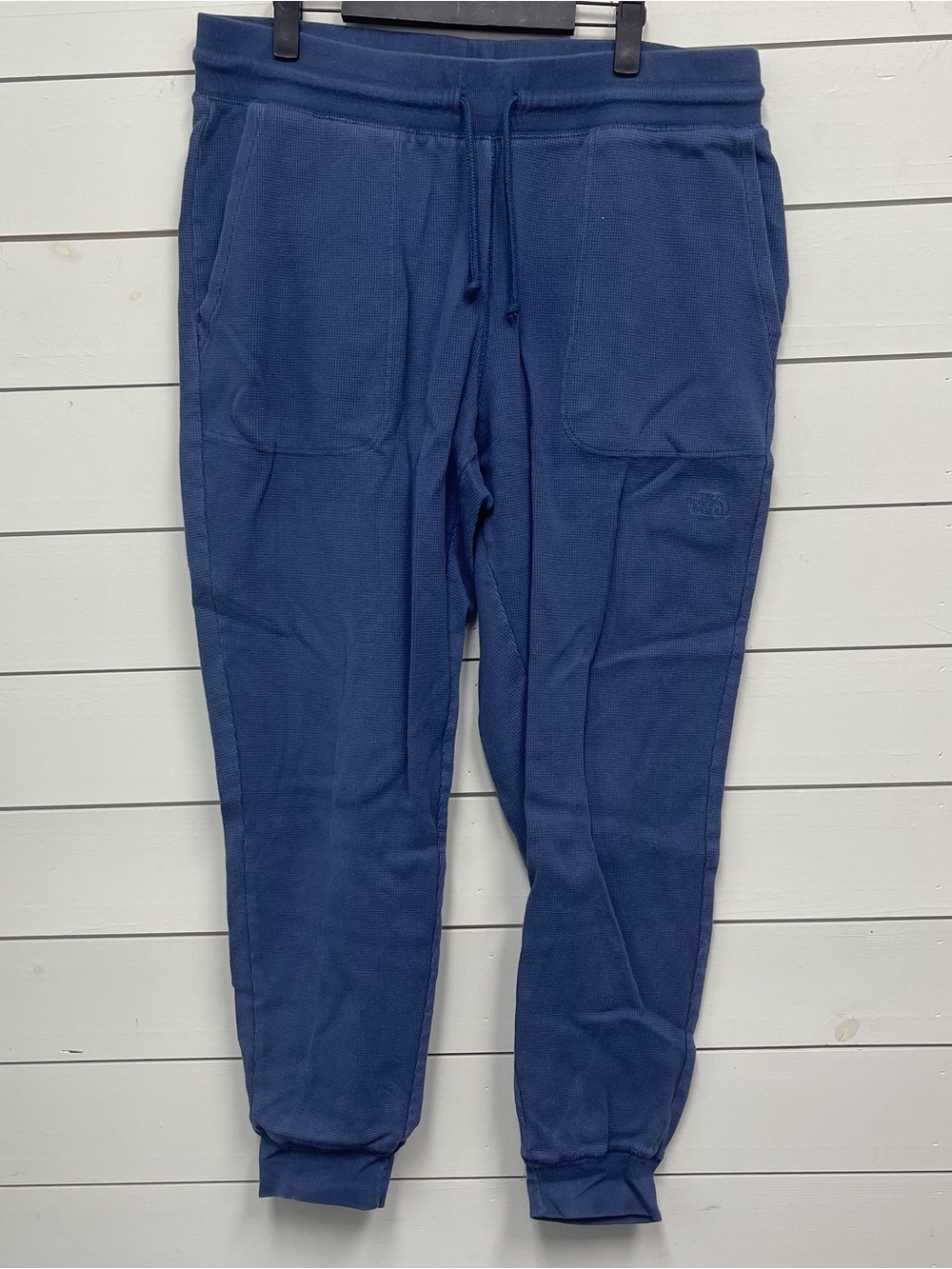 The North Face waffle sweatpant joggers dark blue men's size XL